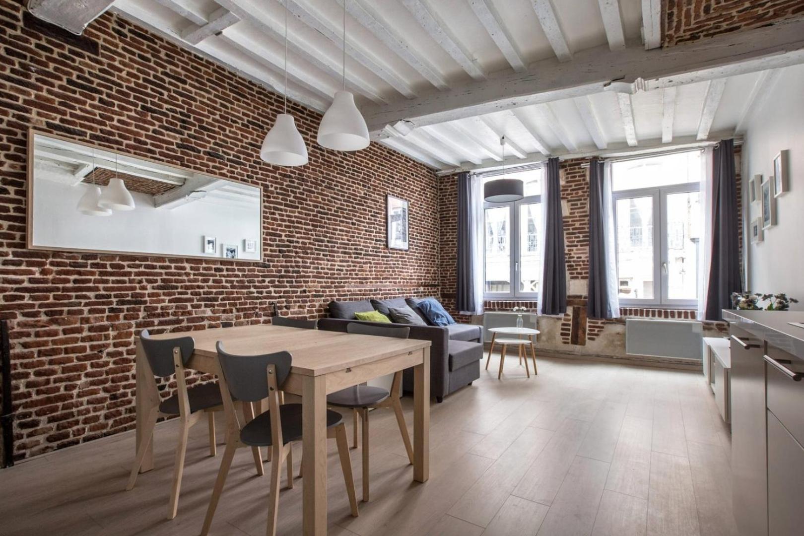 Old Town - Superb Apartment In Rue Esquermoise ! 里尔 外观 照片